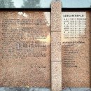 上川農業試験場跡碑 背面