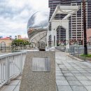 八時間労働発祥の地 側面 碑文(2024)