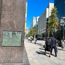 東京銀座通電気燈建設之図